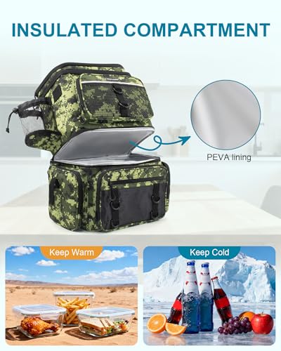 Fishing Backpack with Rod Holders