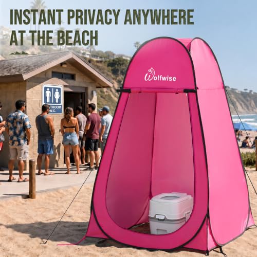 Pop Up Shower Tent for Camping Essentials