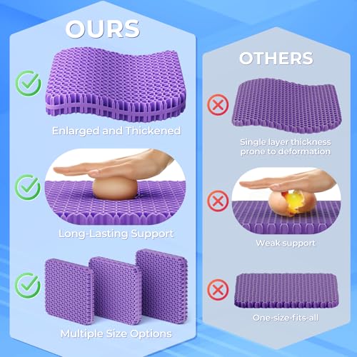 Gel Seat Cushion for Long Sitting