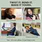 Twist Memory Foam Travel Pillow for Airplanes
