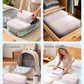 7 Set Striped Packing Cubes for Travel Carry on Suitcase