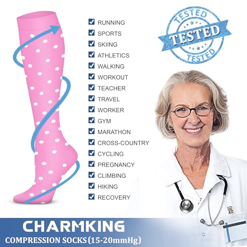 Compression Socks for Women & Men Circulation (3 Count)