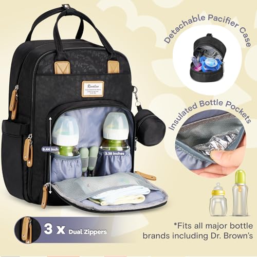 Baby Diaper Bag Backpack with Changing Pad