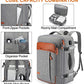 18" Expandable Carry On Travel Backpack With 4 Packing Cubes