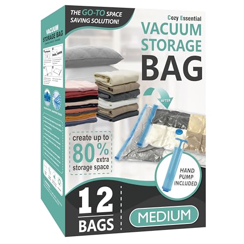 Vacuum Storage Bags with Hand Pump