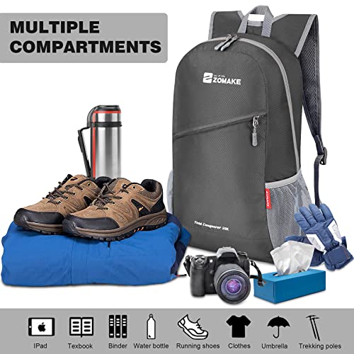 Lightweight Packable Backpack 20L