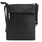 Crossbody Purse Bag Shoulder Bag Multi Pocket Zipper Purse