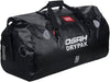 Waterproof Duffel& Luggage Bag - Motorcycle Dry Bag Tail Saddle Bags with Roll Top Closure,Large Storage Space,for Camping, Kayaking, Fishing & Traveling(Black, 60L)