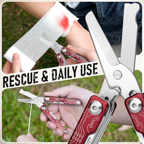 Mini Keychain Multitool Scissors BI2061R