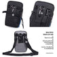 Senient Wolf Waterproof Nylon Multifunctional Phone Crossbody Bag