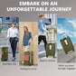 20in Carry On Luggage with Cup Holder and USB Port (3 Count)