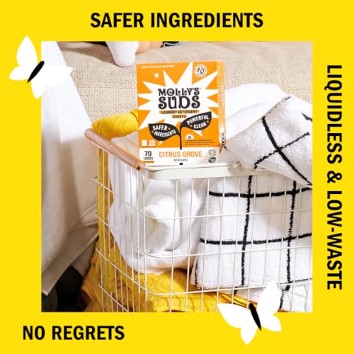 Molly’s Suds Laundry Detergent Sheets (70 Count)