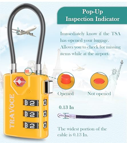 TSA Approved Luggage Locks (2 Count)