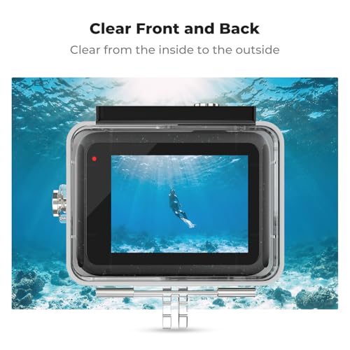 60M 196FT Waterproof Case Compatible with GoPro Hero 13 Black