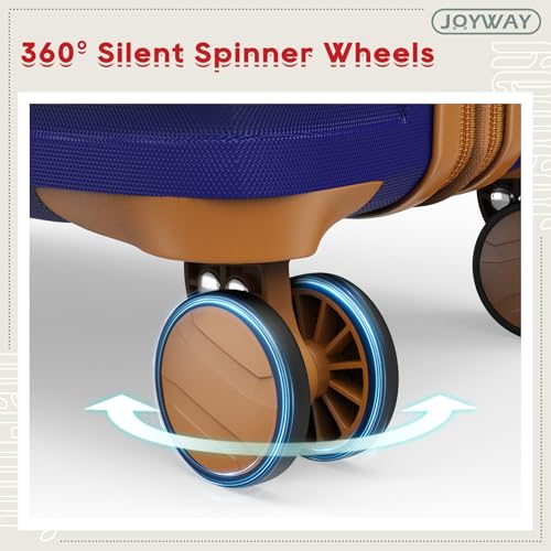 Expandable 24 Inch Luggage with Spinner Wheels