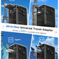 70W GaN Universal Travel Adapter with USB
