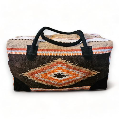 Southwestern Large Weekender Travel Bag Western Duffle Bag Boho Travel Bag