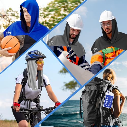 Cooling Hoodie Towels for Neck and Face