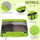 5 Pcs Packing Cubes for Suitcase Large Travel Cubes Carry on Luggage Organizer Bags for Clothes Accessories (5 Count)