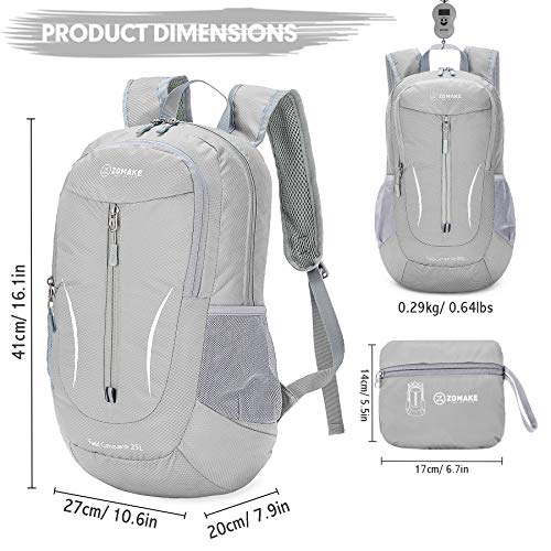 Ultra Lightweight Packable Backpack 25L