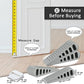 Rubber Door Stopper Wedge (4 Count)