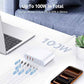 100W USB C Fast Charger Block Compact GaN 6 Port PD USB C and QC USB A Wall Charger Type C Charging Station Hub Adapter Plug Cube Brick for iPhone 17 16 15 14 Pro Max iPad Pro Air Samsung Pixel LG