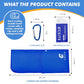 4 Pack Cooling Hoodie Towels for Neck and Face (4 Count)