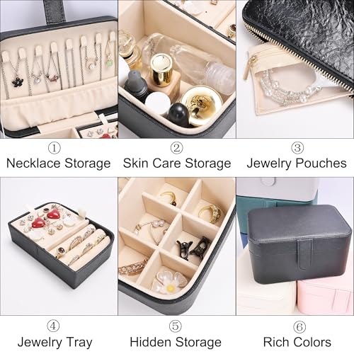 2 Layer Portable Jewelry Box