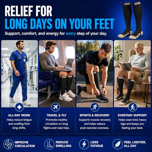 Compression Socks for Men & Women
