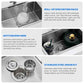 18 x 18 Inch Drop in Workstation Sink