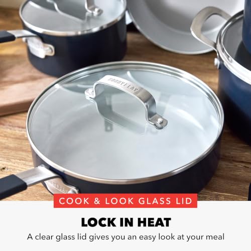 X Bobby Flay 16 Piece Ceramic Nonstick Cookware Set