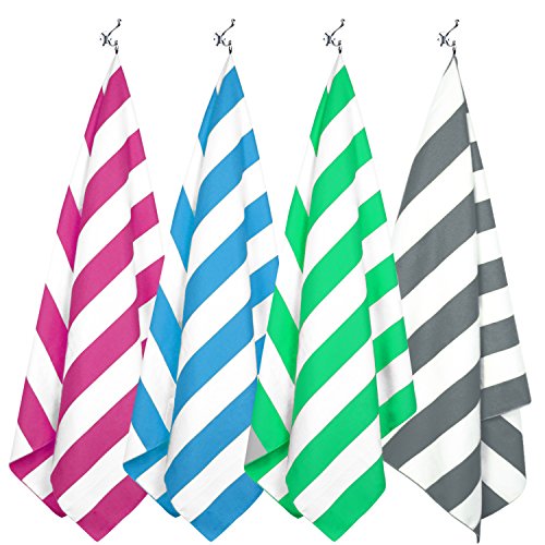 Microfiber Beach Towel Sand (4 Count)