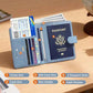 Premium Leather Passport Holder Covers Case
