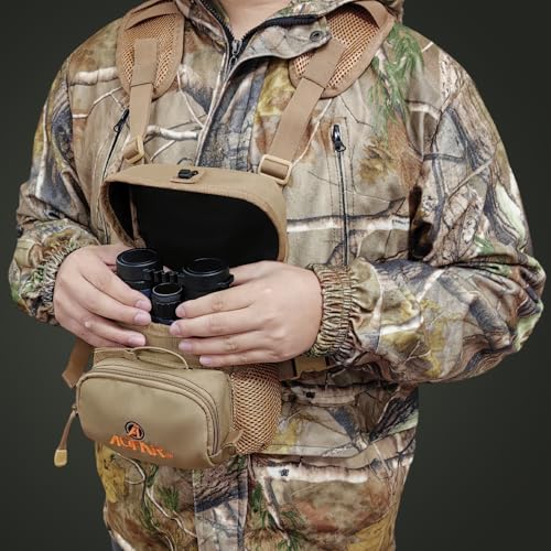 Binocular Harness Chest Pack with Adjustable Strap