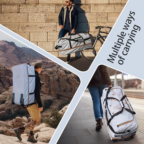 110L Expandable to 140L 32” Foldable Oxford Soft
