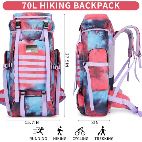Hiking Backpack for Men 70L