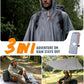 Hooded Rain Poncho for Adult Waterproof Lightweight Raincoat