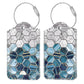 Luggage Tags Privacy Cover ID Label for Travel Bag Suitcase (2 Count)