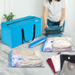 Extra Large Moving Bags Heavy Duty Space Saver Vacuum Storage Bag Vacuum Seal bags for Clothing Travel Packing bag Blue Bag for Moving Vaccine Sealed Blue Storage Bags