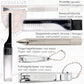 brand quality 10 piece manicure pedicure grooming kit set for professional finger & toe nail care tweezers file clipper fashion leather case in gift box