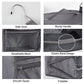 Travel Portable Hanging Shelves Closet Organizer Packing Luggage Storage with Multifunctional and Foldable Invisible Compartment