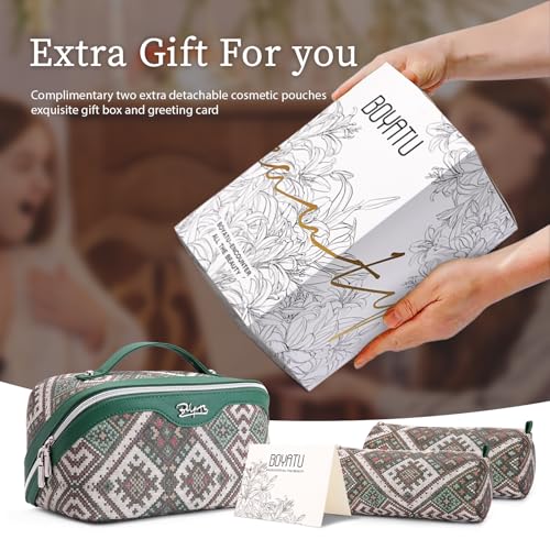 Travel Makeup Bag Organizer (3 Count)