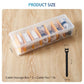 2 Pack Cable Organizer Storage Box with 16 Cable Ties (2 Count)