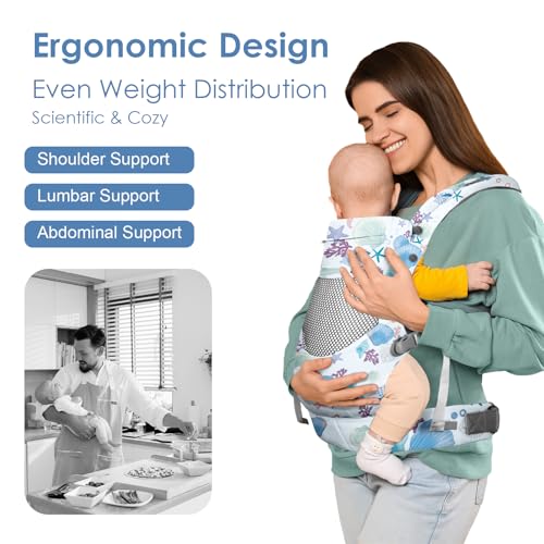 Baby Carrier Breathable Infant Carriers for 7