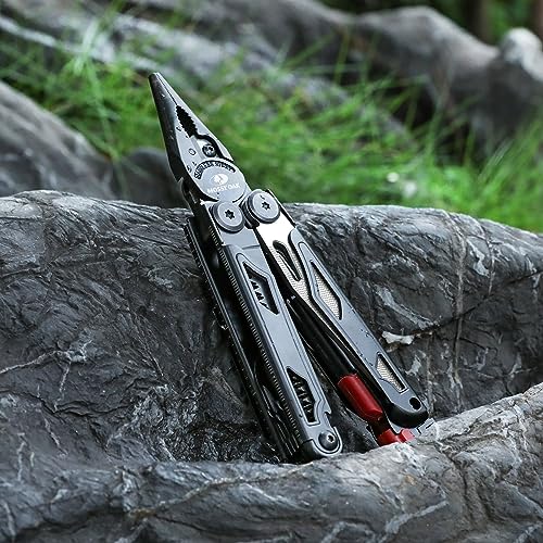 19-in-1 Multitool Pliers Stainless Steel Self-Locking