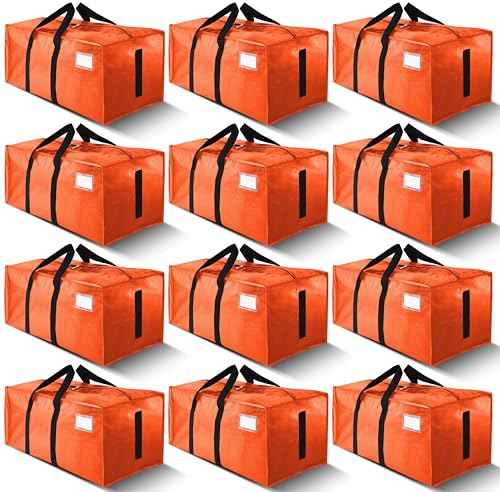 Supports 200lbs Heavy Duty Moving Bags (12 Count)