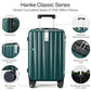 29 Inch Expandable Large Checked Luggage with 8 Spinner Wheels