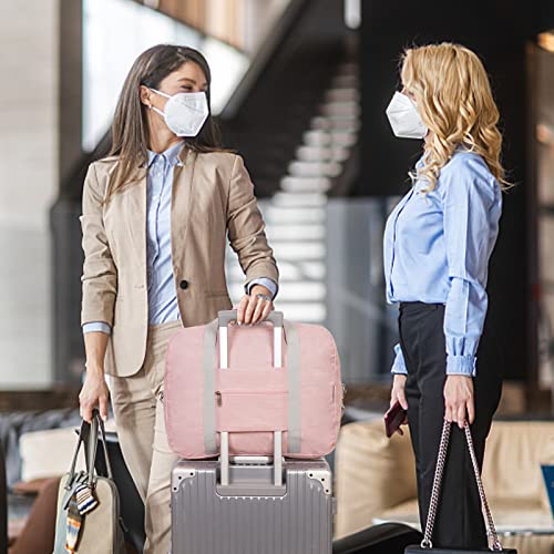 For Spirit Airlines Personal Item Bag 18x14x8 Foldable Travel Duffel Bag Tote Duffle Carry on Luggage for Women and Men 30L