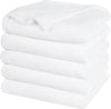 PHF Oversized King Fleece Blanket 120"x120", No Shed No Pilling Big Soft Blanket, Extra Large 10'x 10' Lightweight for Bed, Sofa Travel and Camping, Suitable for All Season, White