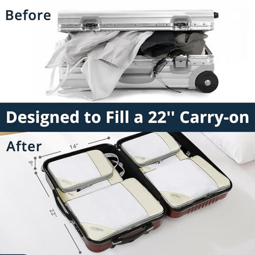 9 Set Compression Packing Cubes for Travel (9 Count)